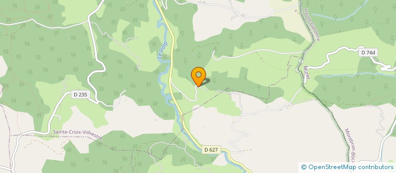 localisation de l'entreprise MADAME JOSETTE RAVAGE à STE-CROIX-VOLVESTRE