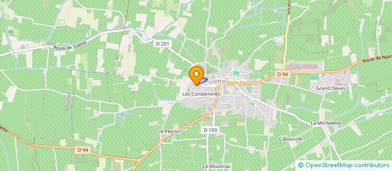 localisation de l'entreprise MADAME JOSETTE RAYMOND  ROCHEGUDE