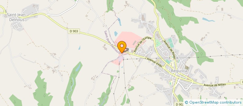 localisation de l'entreprise MADAME JOSETTE REY  REQUISTA