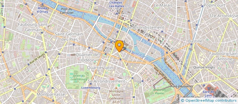 localisation de l'entreprise MADAME JOSETTE REYBERT  PARIS