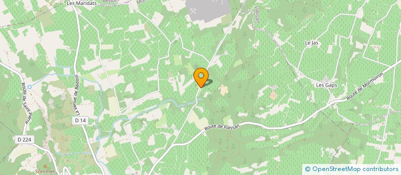 localisation de l'entreprise MADAME JOSETTE REYMOND  MORMOIRON