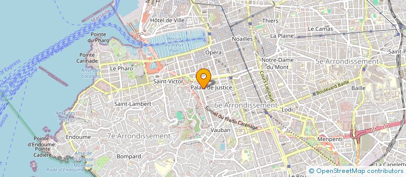 localisation de l'entreprise MADAME JOSETTE RICCI à MARSEILLE