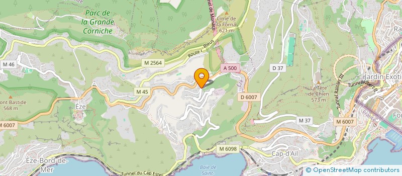 localisation de l'entreprise MADAME JOSETTE RIZEA  EZE