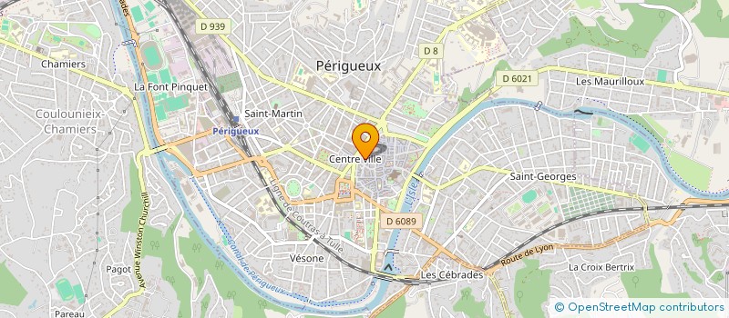 localisation de l'entreprise MADAME JOSETTE ROUSSEAU à PERIGUEUX