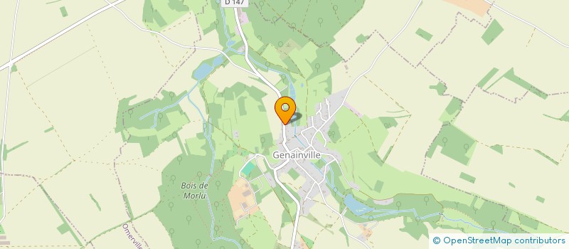 localisation de l'entreprise MADAME JOSETTE SALAGNAC  GENAINVILLE