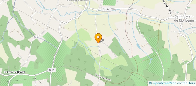 localisation de l'entreprise MADAME JOSETTE SALANOVA à SAINTE-GEMME