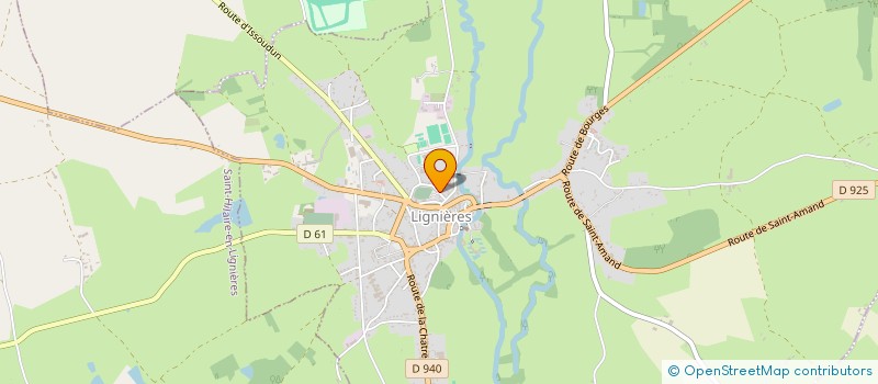 localisation de l'entreprise MADAME JOSETTE SALE  LIGNIERES