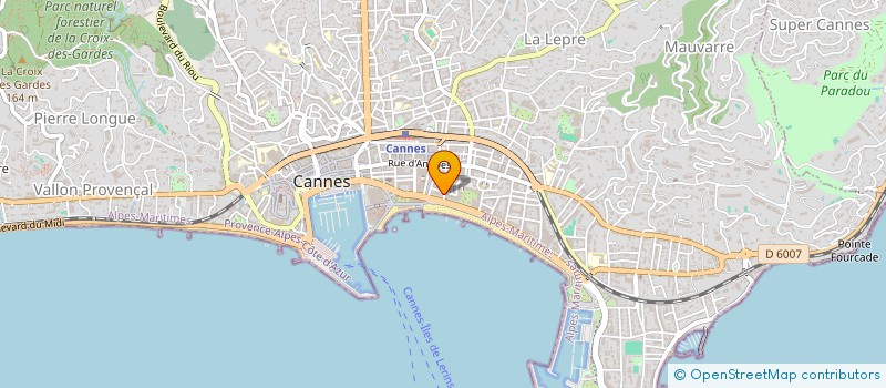 localisation de l'entreprise MADAME JOSETTE SEGUY à CANNES