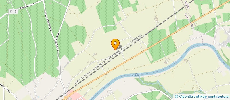 localisation de l'entreprise MADAME JOSETTE SOLIGNAC à LISLE-SUR-TARN