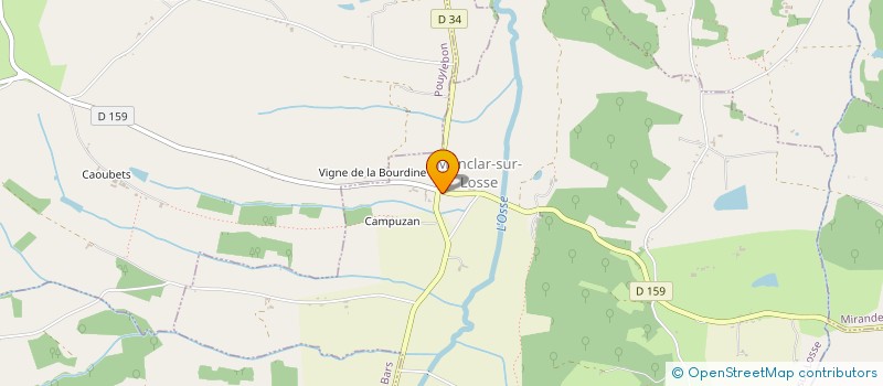 localisation de l'entreprise MADAME JOSETTE TAMISIER  BERDOUES