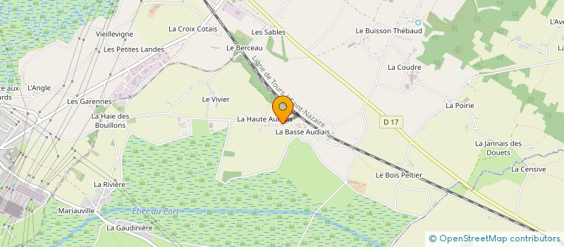 localisation de l'entreprise MADAME JOSETTE THEBAUD à CORDEMAIS