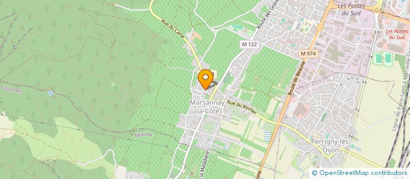 localisation de l'entreprise MADAME JOSETTE TORELLI à MARSANNAY-LA-COTE
