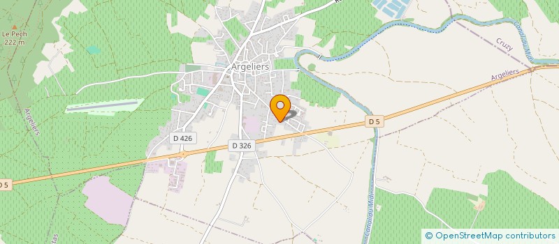 localisation de l'entreprise MADAME JOSETTE TORRES  ARGELIERS