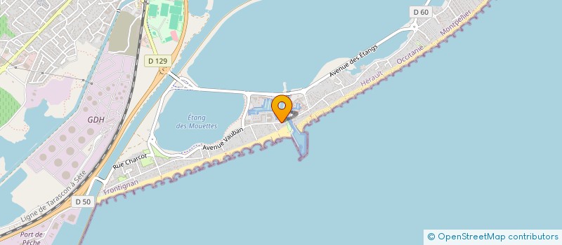 localisation de l'entreprise MADAME JOSETTE TORRES à FRONTIGNAN