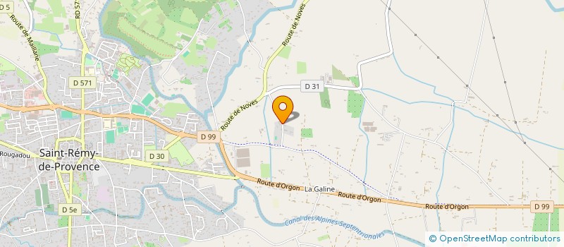 localisation de l'entreprise MADAME JOSETTE TREFOURET à ST REMY DE PROVENCE
