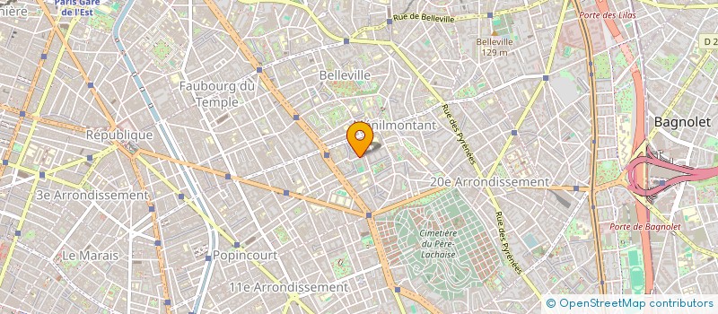 localisation de l'entreprise MADAME JOSETTE TRUBLARD  PARIS