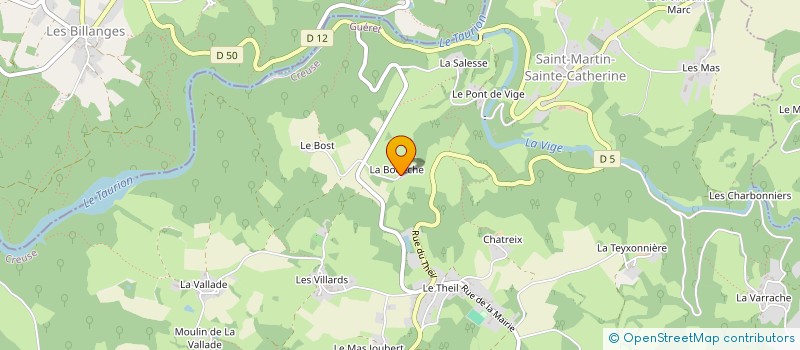 localisation de l'entreprise MADAME JOSETTE VERNON à SAINT-MARTIN-SAINTE-CATHERINE
