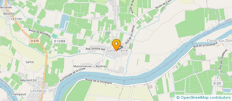 localisation de l'entreprise MADAME JOSETTE VERROUL  PUJOLS