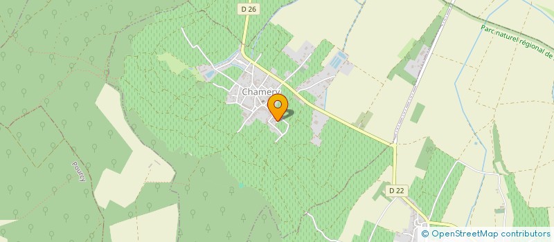 localisation de l'entreprise MADAME JOSETTE VIARD  SACY