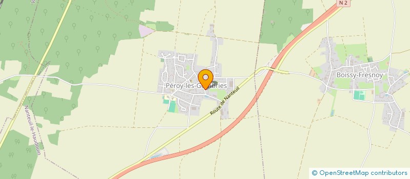 localisation de l'entreprise MADAME JOSETTE VILLE  PEROY-LES-GOMBRIES