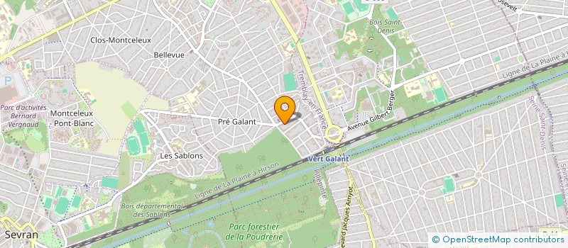 localisation de l'entreprise MADAME JOSIANE AIGUILLON à VILLEPINTE