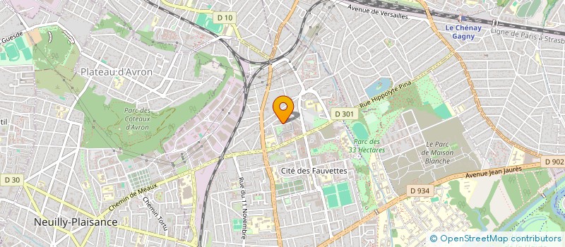 localisation de l'entreprise MADAME JOSIANE ALEXIS à NEUILLY-SUR-MARNE