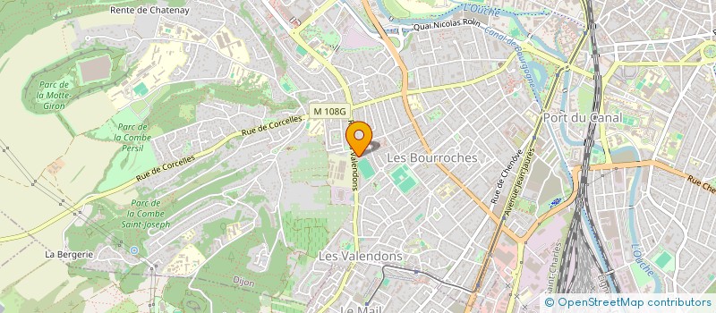 localisation de l'entreprise MADAME JOSIANE APPERT à DIJON