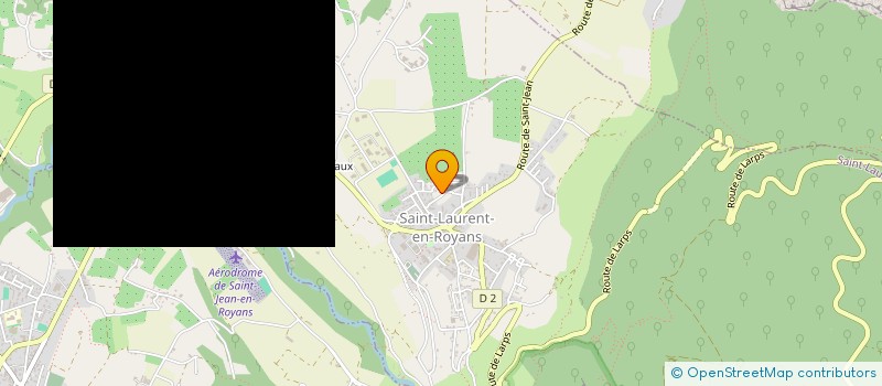 localisation de l'entreprise MADAME JOSIANE ARMAND  SAINT-LAURENT-EN-ROYANS