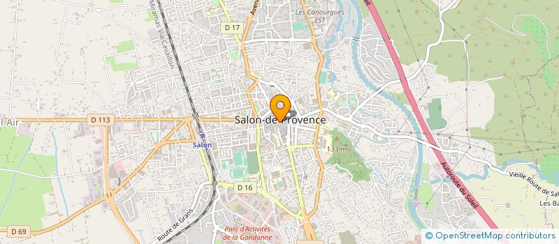 localisation de l'entreprise MADAME JOSIANE ARNAUD à SALON-DE-PROVENCE