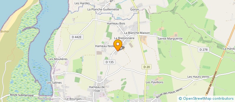 localisation de l'entreprise MADAME JOSIANE AUBUT à LONGUEVILLE