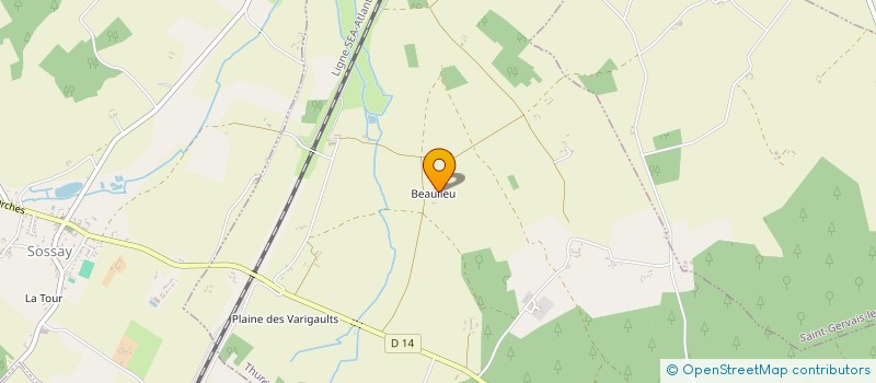 localisation de l'entreprise MADAME JOSIANE AUCHER  THURE