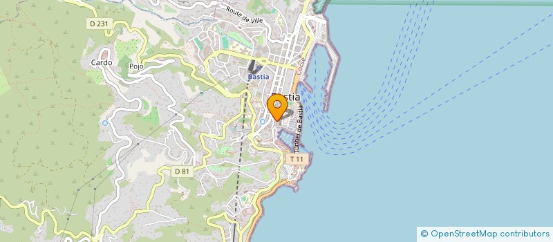 localisation de l'entreprise MADAME JOSIANE AVAZERI à BASTIA