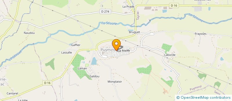 localisation de l'entreprise MADAME JOSIANE BAKHLI à PUYMIROL