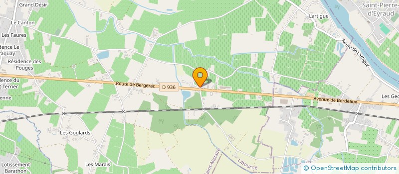 localisation de l'entreprise MADAME JOSIANE BENEY à SAINT-AVIT-SAINT-NAZAIRE