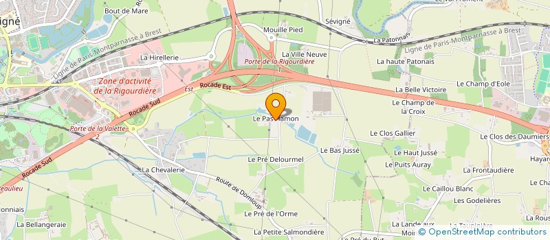 localisation de l'entreprise MADAME JOSIANE BERGER à CESSON-SEVIGNE
