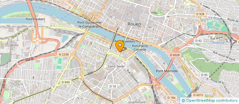 localisation de l'entreprise MADAME JOSIANE BERNARD à ROUEN