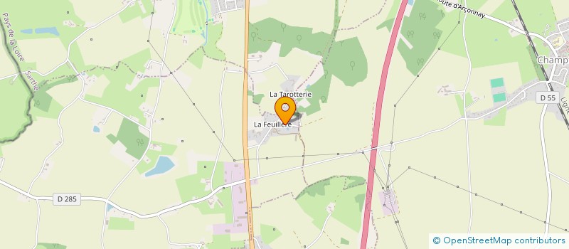 localisation de l'entreprise MADAME JOSIANE BESNARD  BERUS