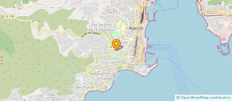localisation de l'entreprise MADAME JOSIANE BIANCONI à AJACCIO