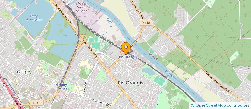 localisation de l'entreprise MADAME JOSIANE BLANCHET à RIS-ORANGIS