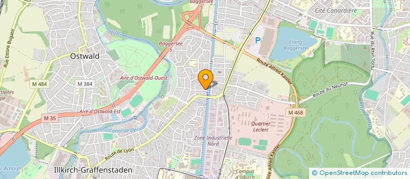 localisation de l'entreprise MADAME JOSIANE BLOESS  ILLKIRCH-GRAFFENSTADEN