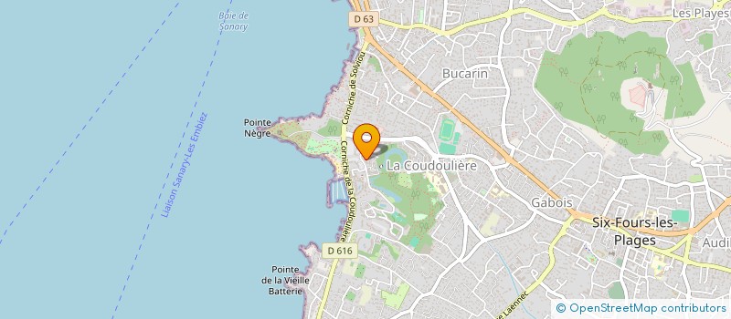 localisation de l'entreprise MADAME JOSIANE BOISSY à SIX-FOURS-LES-PLAGES