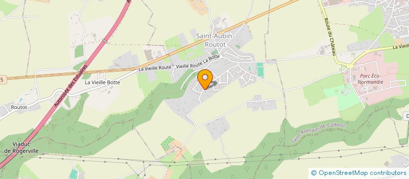 localisation de l'entreprise MADAME JOSIANE BONE  SAINT-AUBIN-ROUTOT