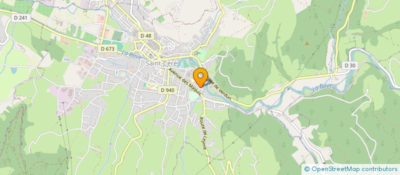 localisation de l'entreprise MADAME JOSIANE BORIES  SAINT-JEAN-LESPINASSE