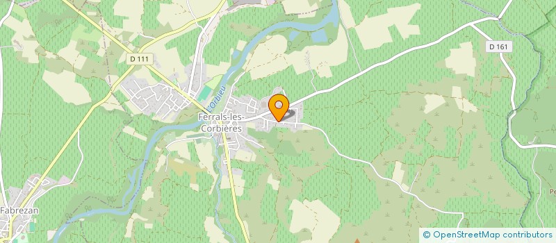 localisation de l'entreprise MADAME JOSIANE BOURREL  FERRALS-LES-CORBIERES