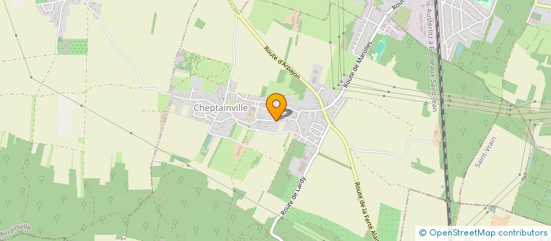 localisation de l'entreprise MADAME JOSIANE CASPAR  CHEPTAINVILLE