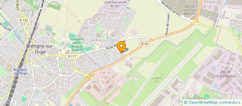 localisation de l'entreprise MADAME JOSIANE CEOTTO  LE PLESSIS-PATE