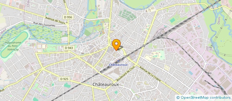 localisation de l'entreprise MADAME JOSIANE CERDA à CHATEAUROUX