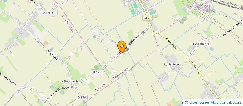 localisation de l'entreprise MADAME JOSIANE CHARLET à BOIS-GRENIER