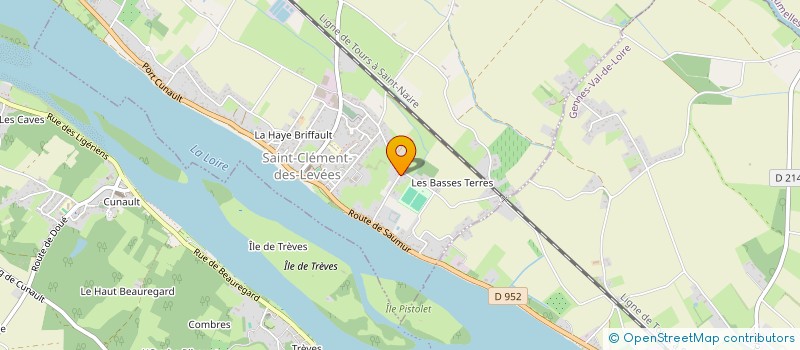 localisation de l'entreprise MADAME JOSIANE CHEVALIER  SAINT-CLEMENT-DES-LEVEES