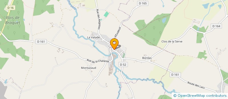 localisation de l'entreprise MADAME JOSIANE CHOQUET à TERRES-DE-HAUTE-CHARENTE